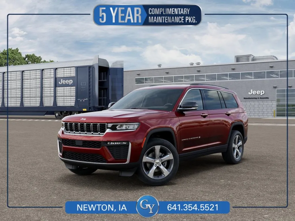 Red 2026 Jeep Grand Cherokee L Limited for sale in Newton, IA