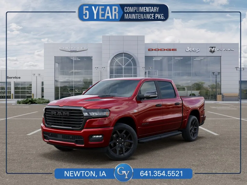 Red 2026 Ram 1500 Laramie for sale in Newton, IA