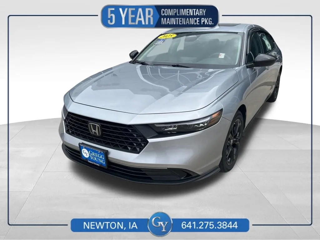 Silver 2025 Honda Accord SE for sale in Newton, IA