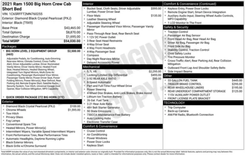 Photos of 2021 Ram 1500 Big Horn/Lone Star for sale in Newton, IA at Gregg Young of Newton