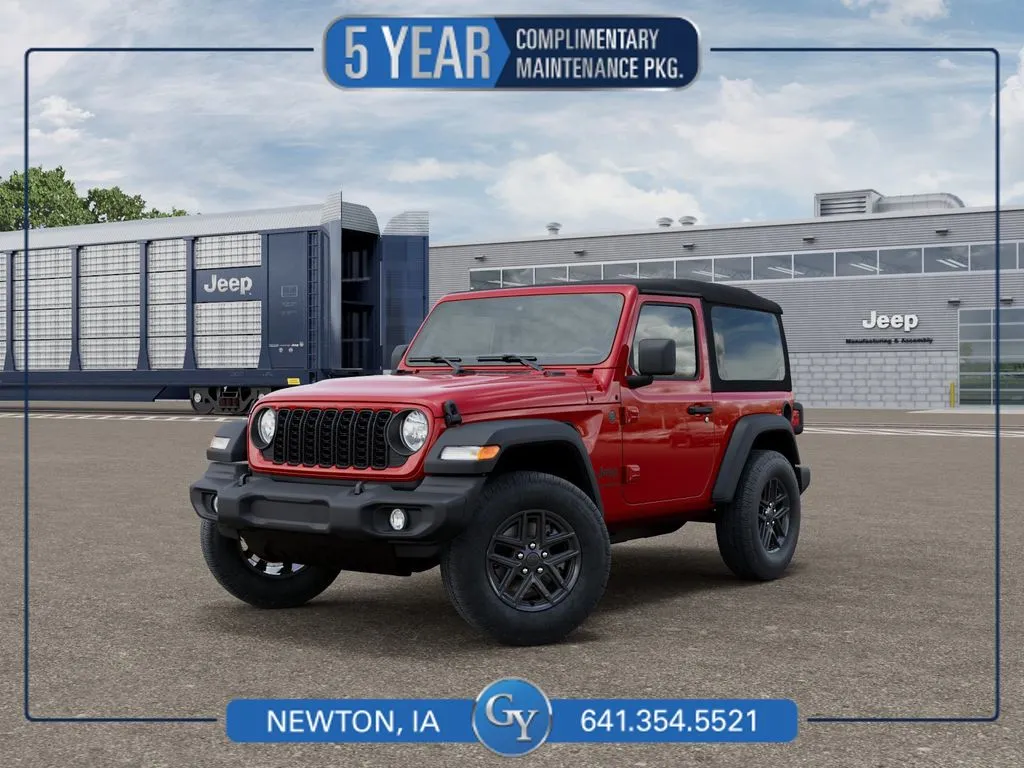 Red 2026 Jeep Wrangler Sport for sale in Newton, IA