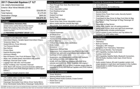 Photos of 2017 Chevrolet Equinox LT for sale in Newton, IA at Gregg Young of Newton