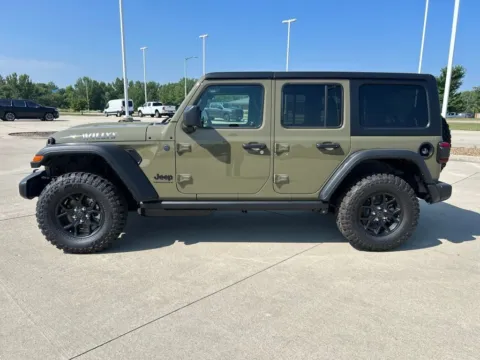 Photos of 2026 Jeep Wrangler Willys for sale in Newton, IA at Gregg Young of Newton