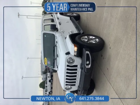 Orange 2021 Jeep Wrangler Unlimited Sahara for sale in Newton, IA