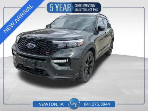 Green 2023 Ford Explorer ST for sale in Newton, IA
