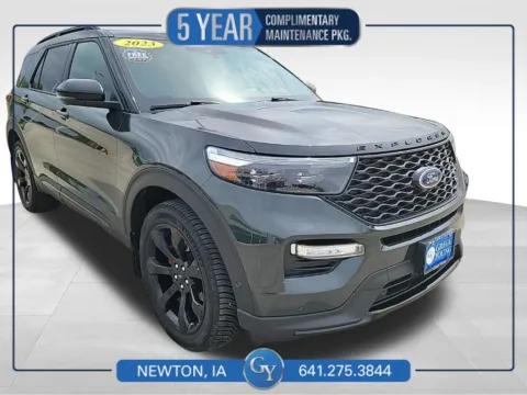 Green 2023 Ford Explorer ST for sale in Newton, IA