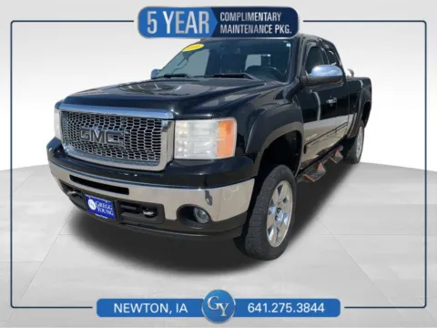 Black 2010 GMC Sierra 1500 SLT for sale in Newton, IA