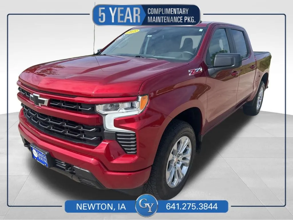 Red 2023 Chevrolet Silverado 1500 RST for sale in Newton, IA