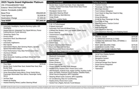 Photos of 2025 Toyota Grand Highlander Platinum for sale in Newton, IA at Gregg Young of Newton