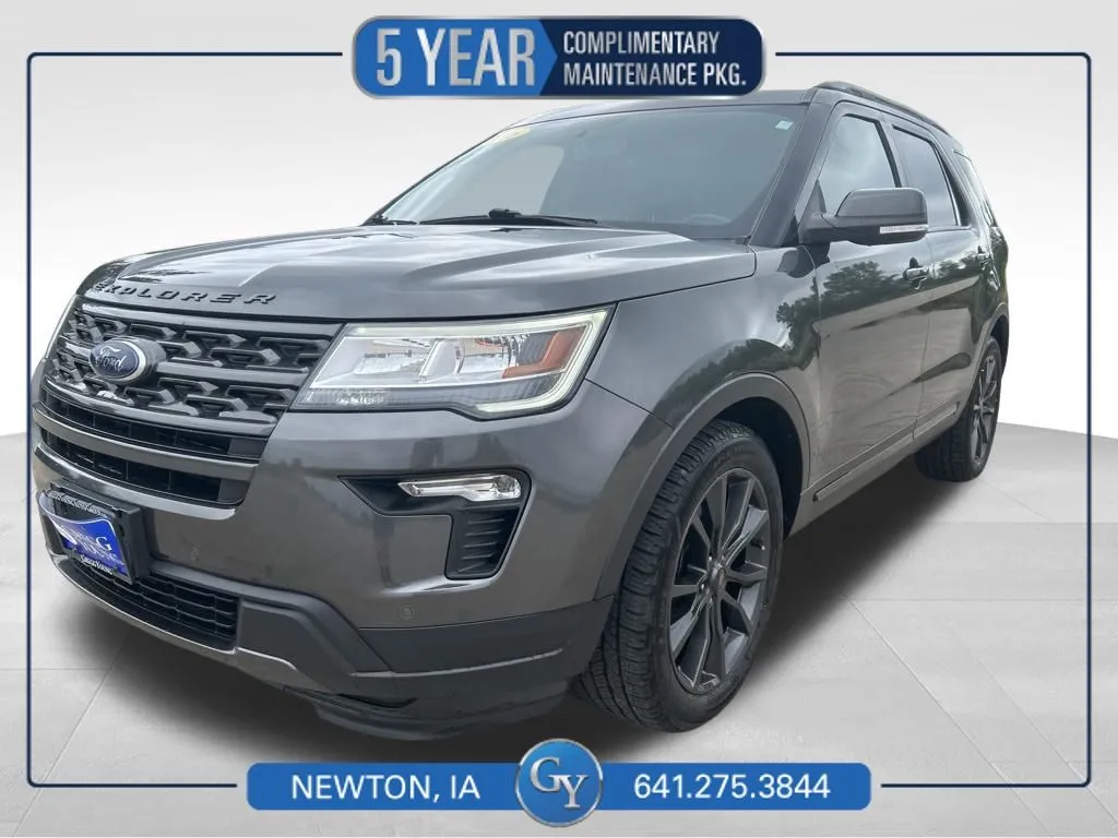 Gray 2018 Ford Explorer XLT for sale in Newton, IA
