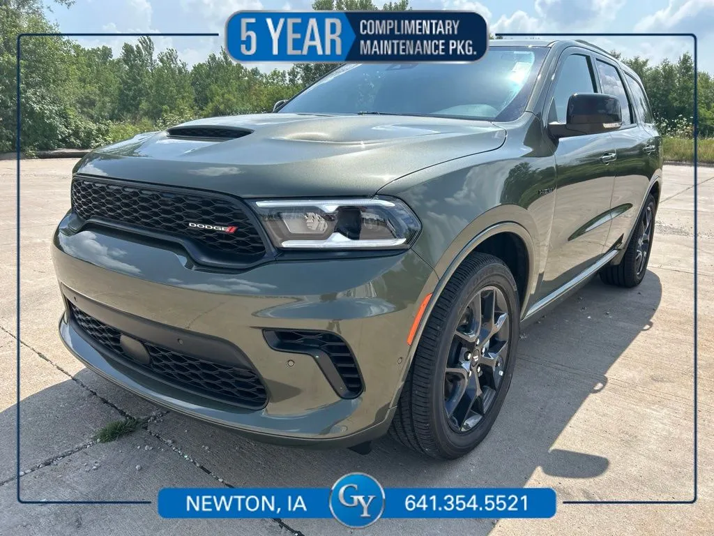 Green 2026 Dodge Durango GT Plus HEMI V8 for sale in Newton, IA