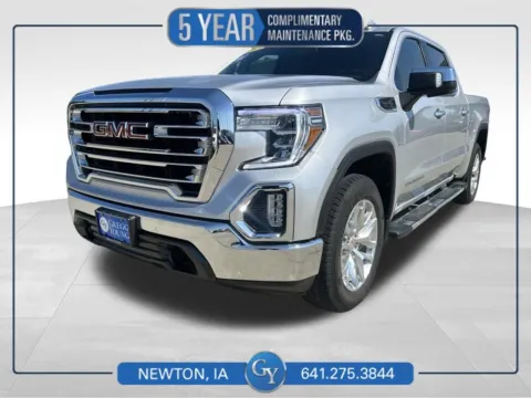 Silver 2021 GMC Sierra 1500 SLT for sale in Newton, IA