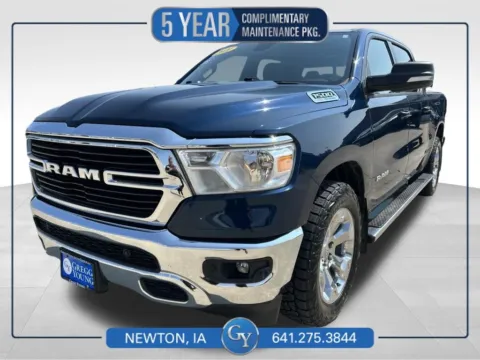 Blue 2021 Ram 1500 Big Horn/Lone Star for sale in Newton, IA