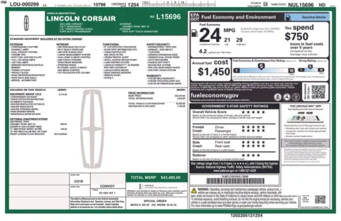 Photos of 2022 Lincoln Corsair Standard for sale in Newton, IA at Gregg Young of Newton