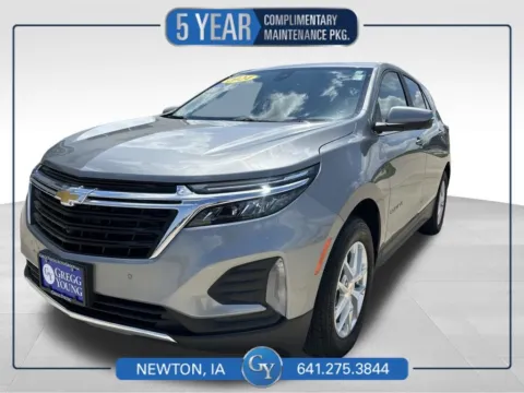 Gray 2024 Chevrolet Equinox LT for sale in Newton, IA