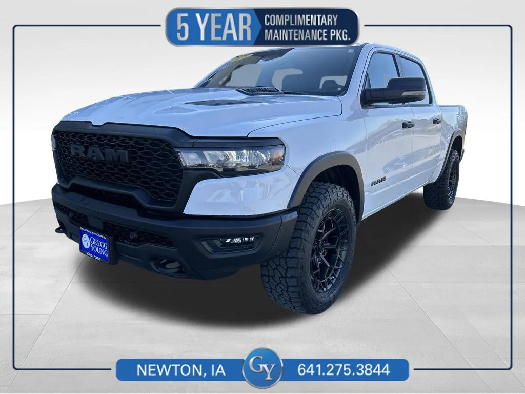 White 2025 Ram 1500 Rebel for sale in Newton, IA