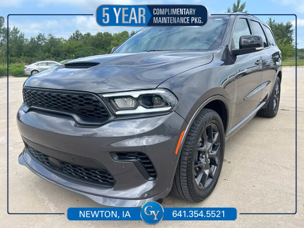 Gray 2026 Dodge Durango GT Plus HEMI V8 for sale in Newton, IA