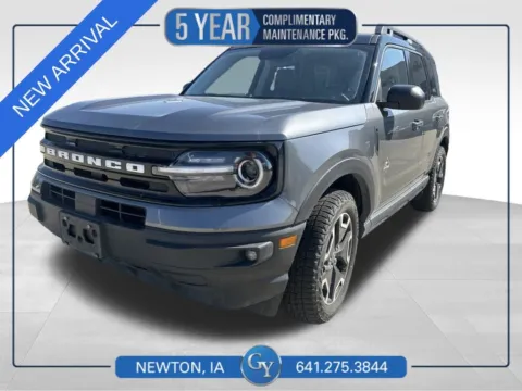 Gray 2024 Ford Bronco Sport Outer Banks for sale in Newton, IA