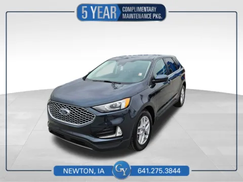 Blue 2023 Ford Edge SEL for sale in Newton, IA