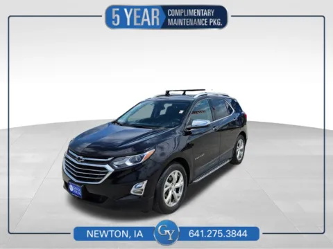 Black 2018 Chevrolet Equinox Premier for sale in Newton, IA