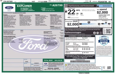 Photos of 2023 Ford Explorer XLT for sale in Newton, IA at Gregg Young of Newton