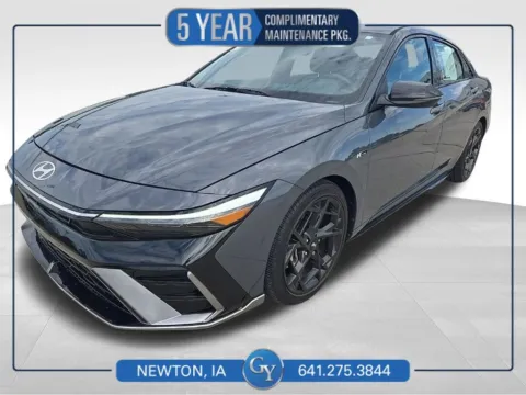 Gray 2024 Hyundai Elantra N Line for sale in Newton, IA