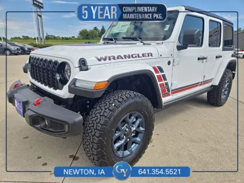 White 2026 Jeep Wrangler Willys for sale in Newton, IA