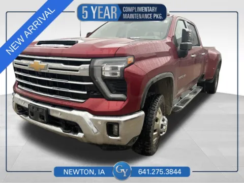 Red 2024 Chevrolet Silverado 3500 HD LTZ for sale in Newton, IA