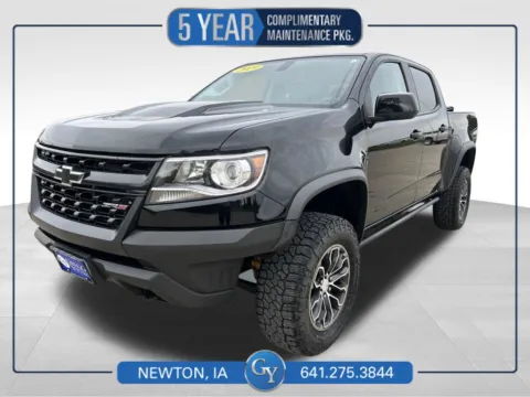 Black 2019 Chevrolet Colorado ZR2 for sale in Newton, IA