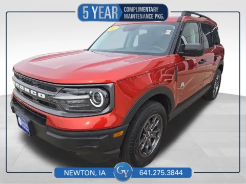 Red 2022 Ford Bronco Sport Big Bend for sale in Newton, IA