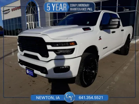 White 2026 Ram 2500 Big Horn for sale in Newton, IA