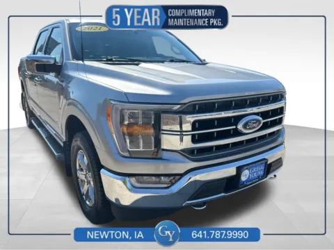 Silver 2021 Ford F-150 Lariat for sale in Newton, IA