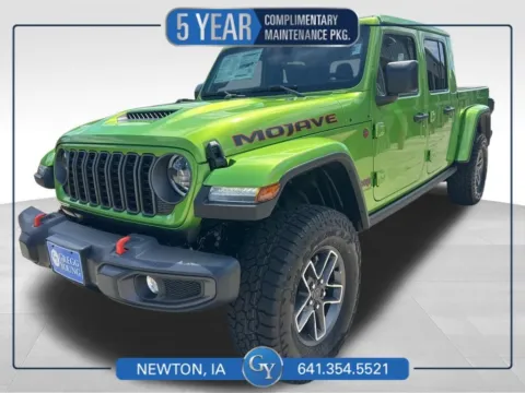 Green 2025 Jeep Gladiator Mojave for sale in Newton, IA