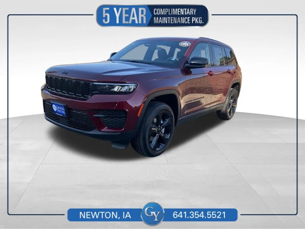 Red 2025 Jeep Grand Cherokee for sale in Newton, IA