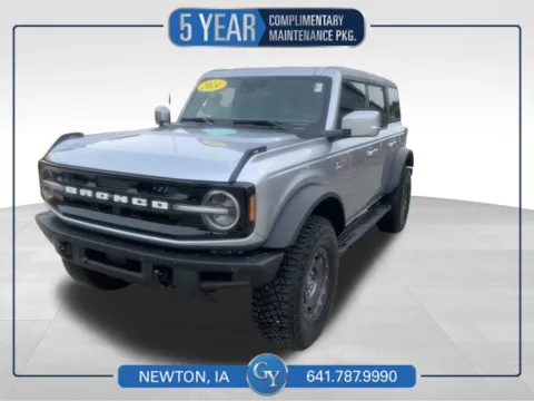 Silver 2024 Ford Bronco Outer Banks for sale in Newton, IA