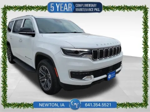 White 2024 Jeep Wagoneer for sale in Newton, IA