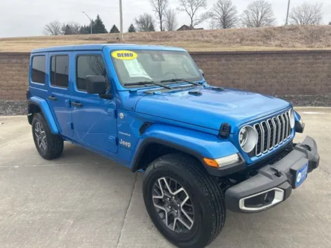 Photos of 2024 Jeep Wrangler Sahara for sale in Newton, IA at Gregg Young of Newton