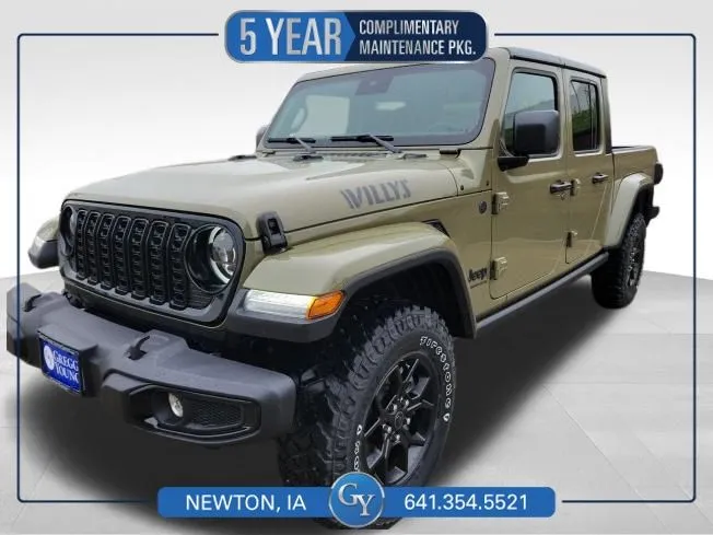 2025 Jeep Gladiator Willys for sale in Newton, IA at Gregg Young