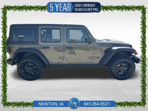 Unknown 2025 Jeep Wrangler Willys for sale in Newton, IA