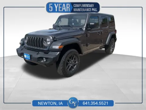 Gray 2025 Jeep Wrangler Sport S for sale in Newton, IA