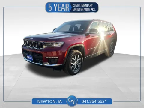 Red 2025 Jeep Grand Cherokee L Limited for sale in Newton, IA