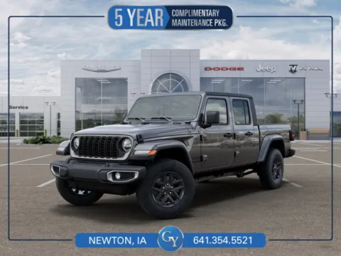 Gray 2025 Jeep Gladiator Sport S for sale in Newton, IA