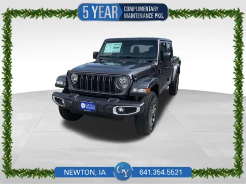 Gray 2025 Jeep Gladiator Sport S for sale in Newton, IA