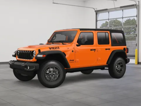 Photos of 2025 Jeep Wrangler Willys for sale in Newton, IA at Gregg Young of Newton