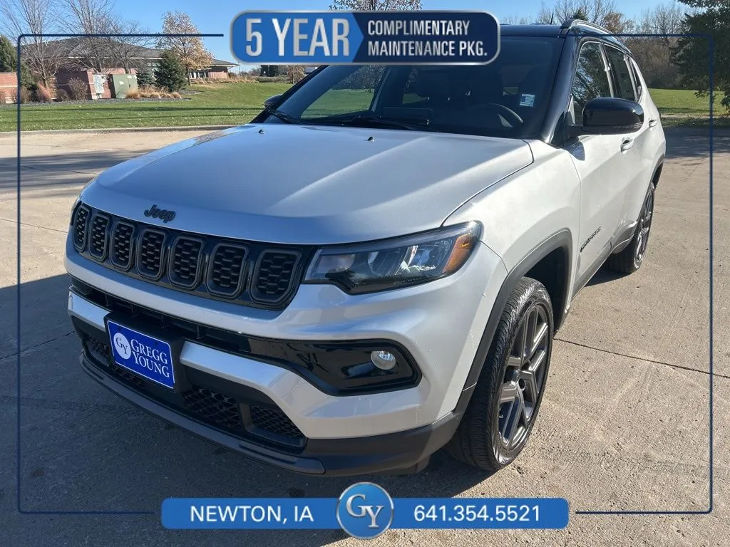 Silver 2026 Jeep Compass Limited for sale in Newton, IA