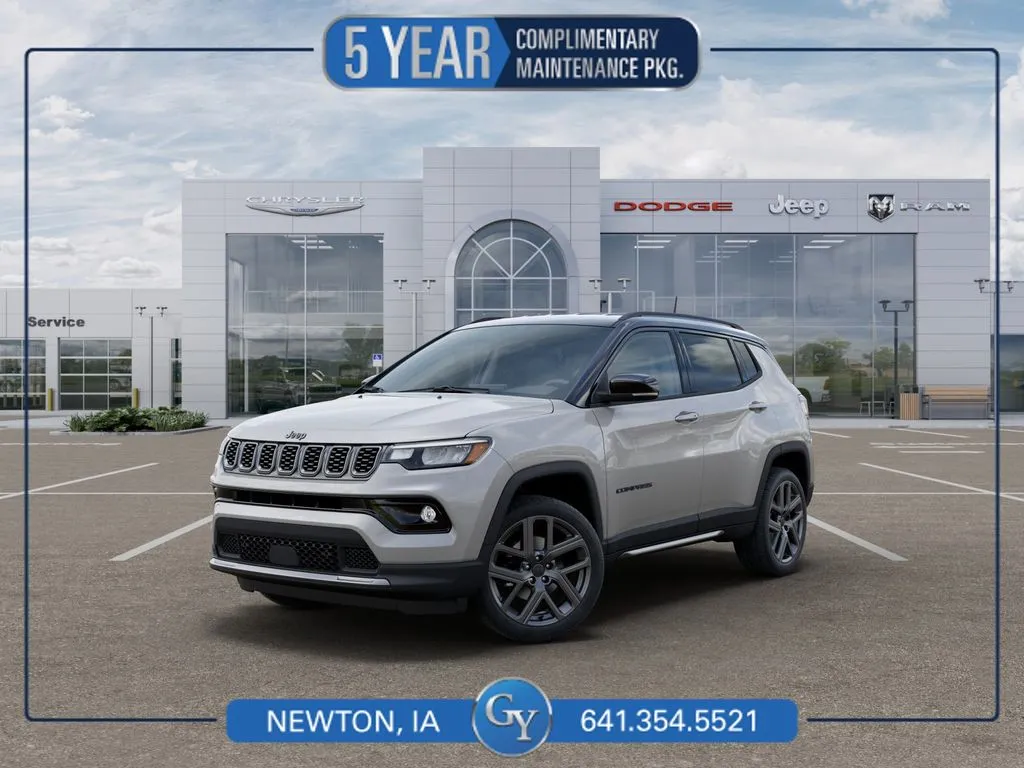 Silver 2026 Jeep Compass Limited for sale in Newton, IA