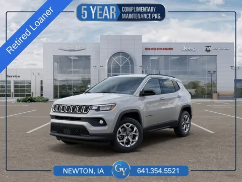 Silver 2026 Jeep Compass Latitude for sale in Newton, IA