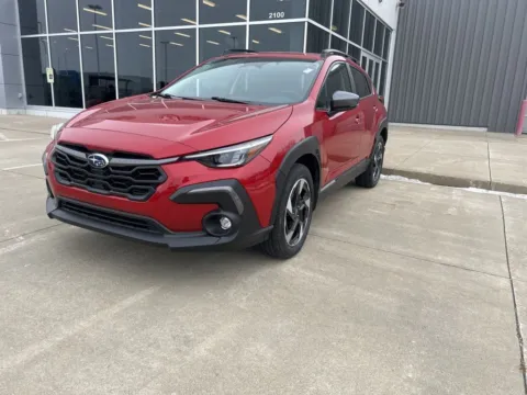 Red 2024 Subaru Crosstrek Limited for sale in Newton, IA