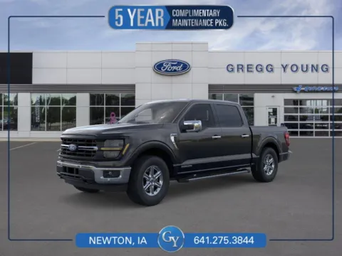 Black 2025 Ford F-150 XLT for sale in Newton, IA