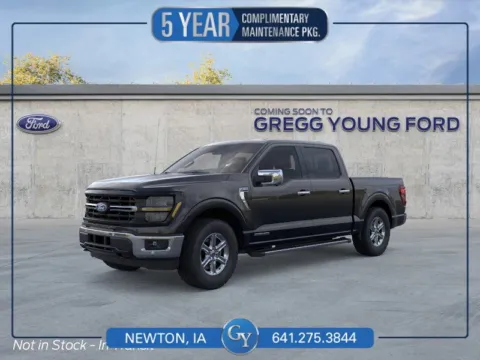 Black 2025 Ford F-150 XLT for sale in Newton, IA